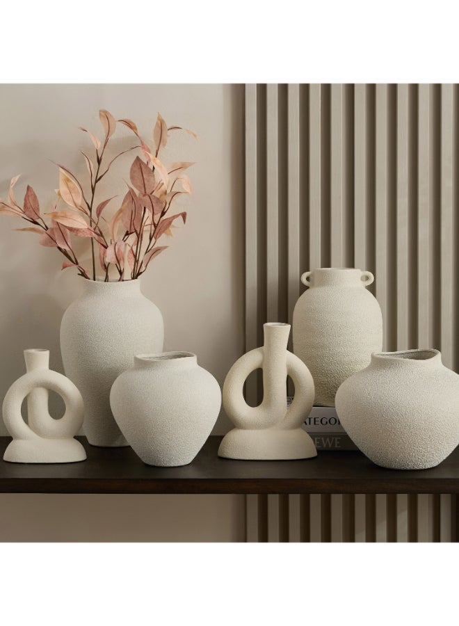 Home Box Umber Decorative Vase - White - Image 4